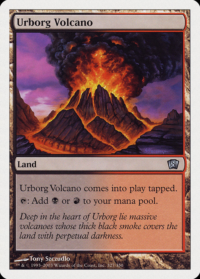 Urborg Volcano [Eighth Edition] | Rock City Comics