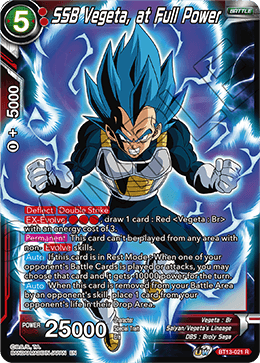 SSB Vegeta, at Full Power (Rare) [BT13-021] | Rock City Comics