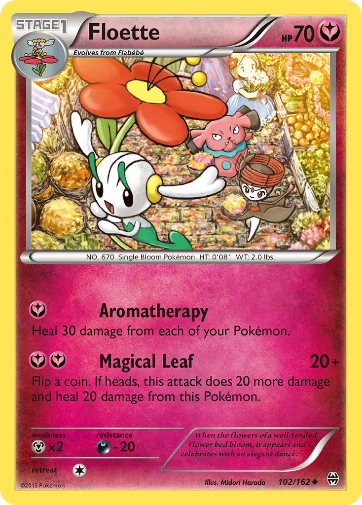 Floette (102/162) [XY: BREAKthrough] | Rock City Comics