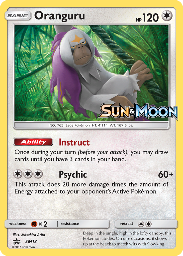 Oranguru (SM13) [Sun & Moon: Black Star Promos] | Rock City Comics