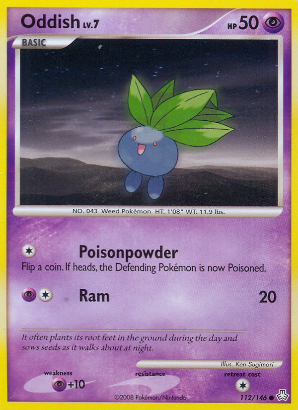 Oddish (112/146) [Diamond & Pearl: Legends Awakened] | Rock City Comics