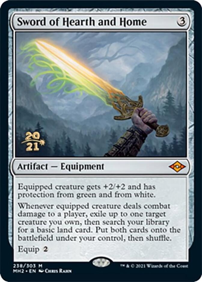 Sword of Hearth and Home [Modern Horizons 2 Prerelease Promos] | Rock City Comics