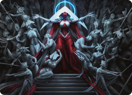 Elesh Norn, Mother of Machines Art Card [Phyrexia: All Will Be One Art Series] | Rock City Comics