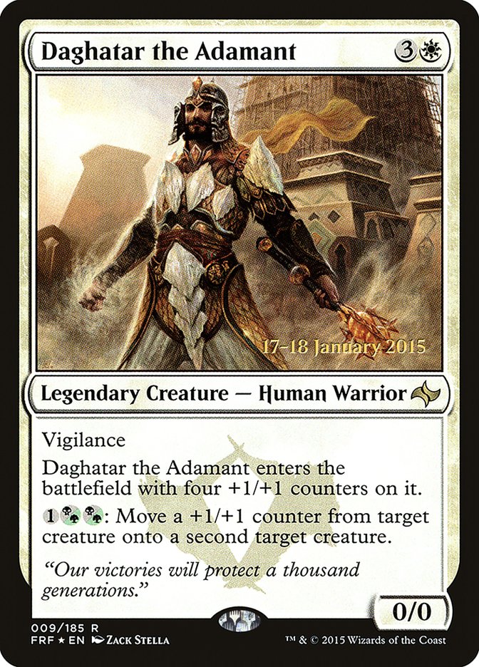 Daghatar the Adamant  [Fate Reforged Prerelease Promos] | Rock City Comics