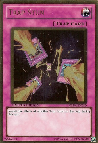 Trap Stun [GLD4-EN050] Gold Rare | Rock City Comics