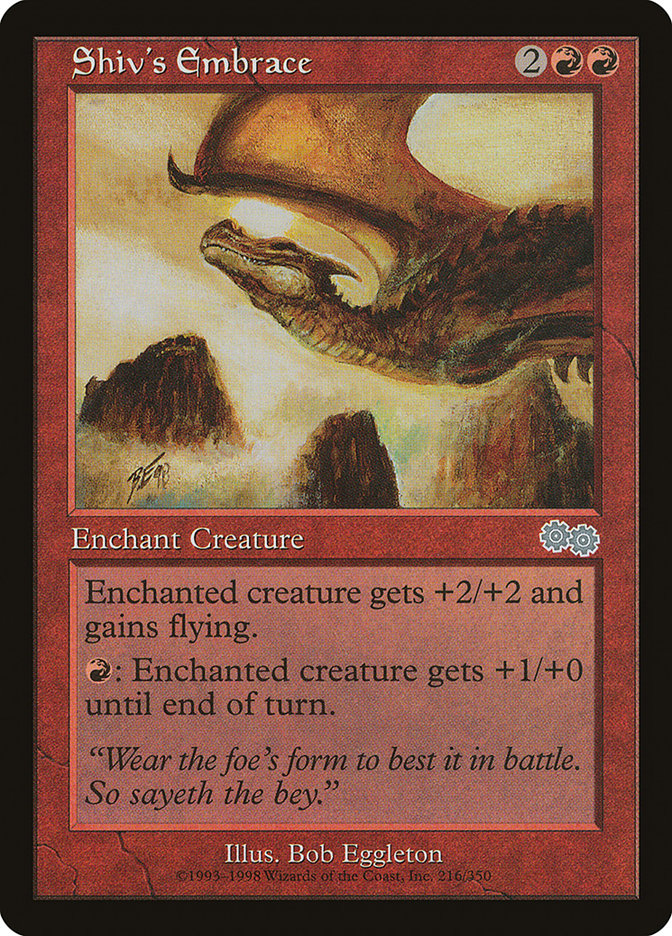 Shiv's Embrace [Urza's Saga] | Rock City Comics