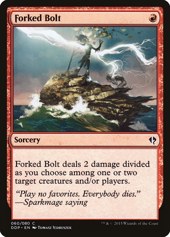 Forked Bolt [Duel Decks: Zendikar vs. Eldrazi] | Rock City Comics