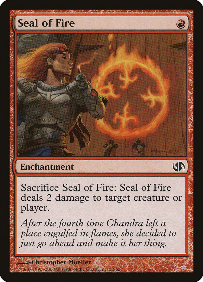 Seal of Fire [Duel Decks: Jace vs. Chandra] | Rock City Comics