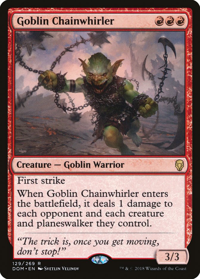 Goblin Chainwhirler [Dominaria] | Rock City Comics