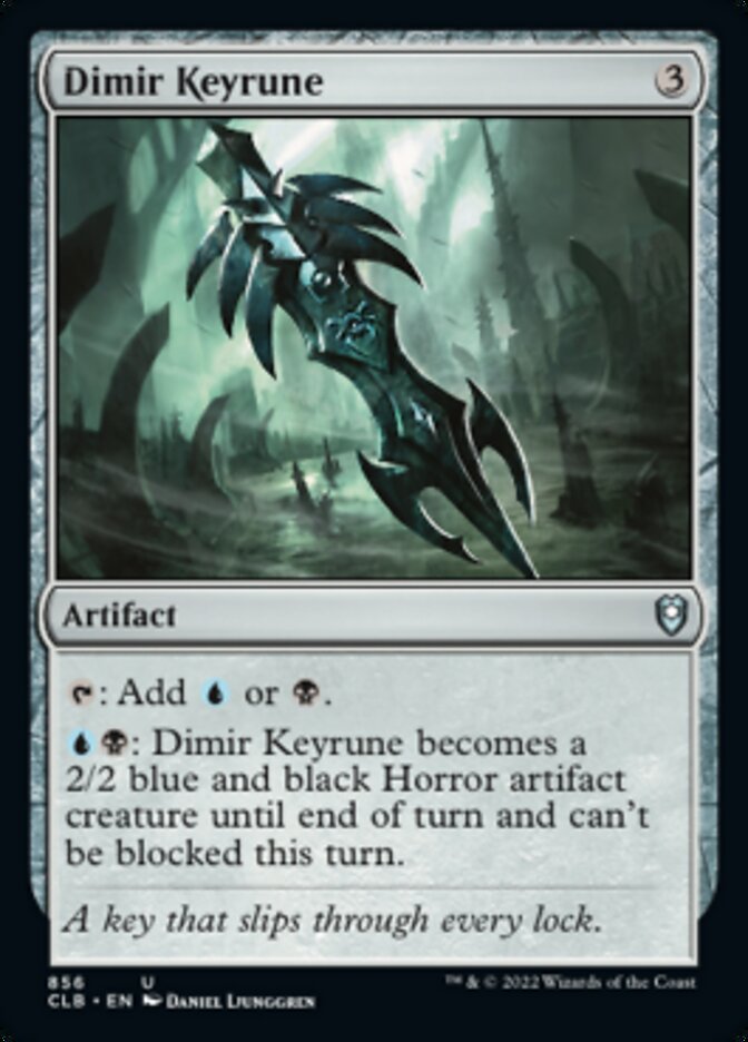 Dimir Keyrune [Commander Legends: Battle for Baldur's Gate] | Rock City Comics