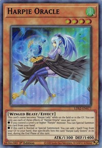 Harpie Oracle (Green) [LDS2-EN077] Ultra Rare | Rock City Comics