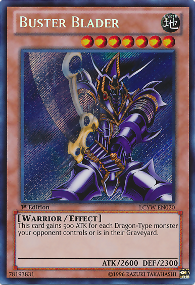 Buster Blader [LCYW-EN020] Secret Rare | Rock City Comics