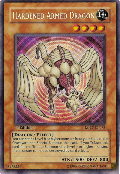 Hardened Armed Dragon [RGBT-EN083] Secret Rare | Rock City Comics