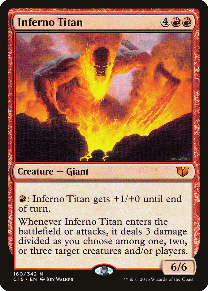 Inferno Titan [Commander 2015] | Rock City Comics