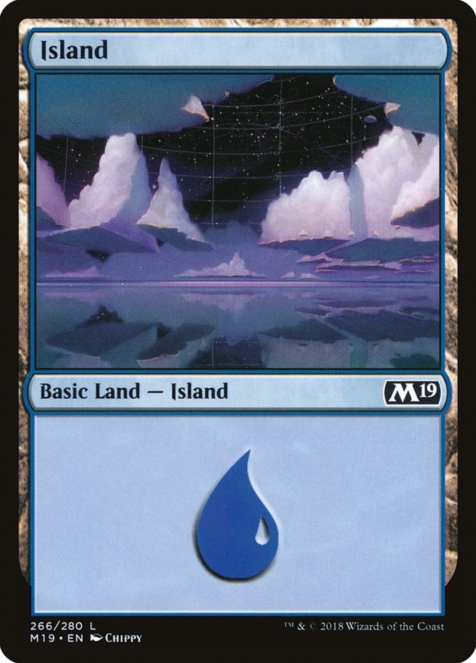 Island (266) [Core Set 2019] | Rock City Comics