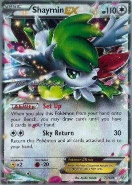 Shaymin EX (77/108) (Punches 'n' Bites - Patrick Martinez) [World Championships 2015] | Rock City Comics