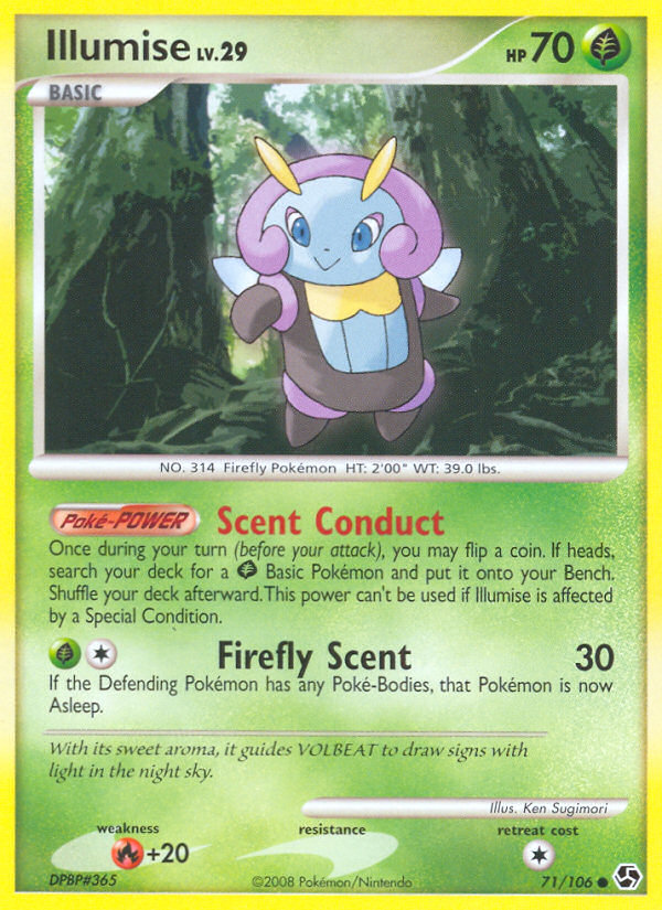 Illumise (71/106) [Diamond & Pearl: Great Encounters] | Rock City Comics