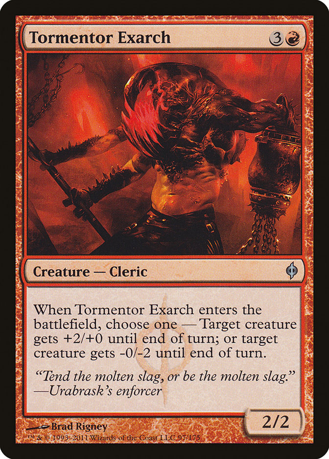 Tormentor Exarch [New Phyrexia] | Rock City Comics