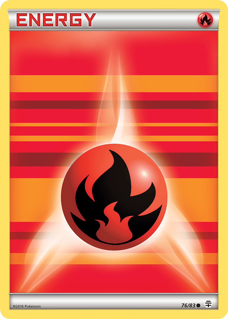 Fire Energy (76/83) [XY: Generations] | Rock City Comics