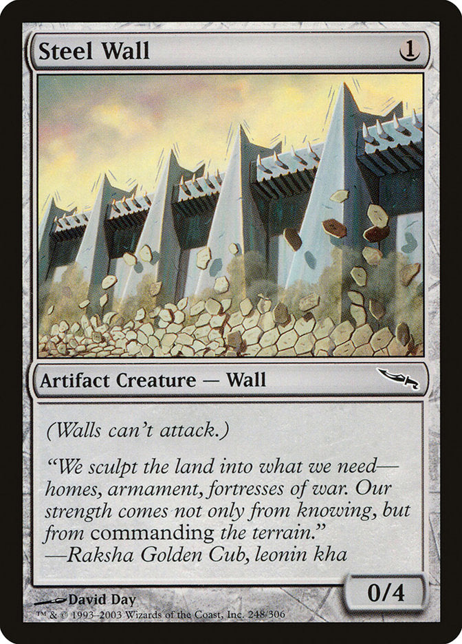 Steel Wall [Mirrodin] | Rock City Comics