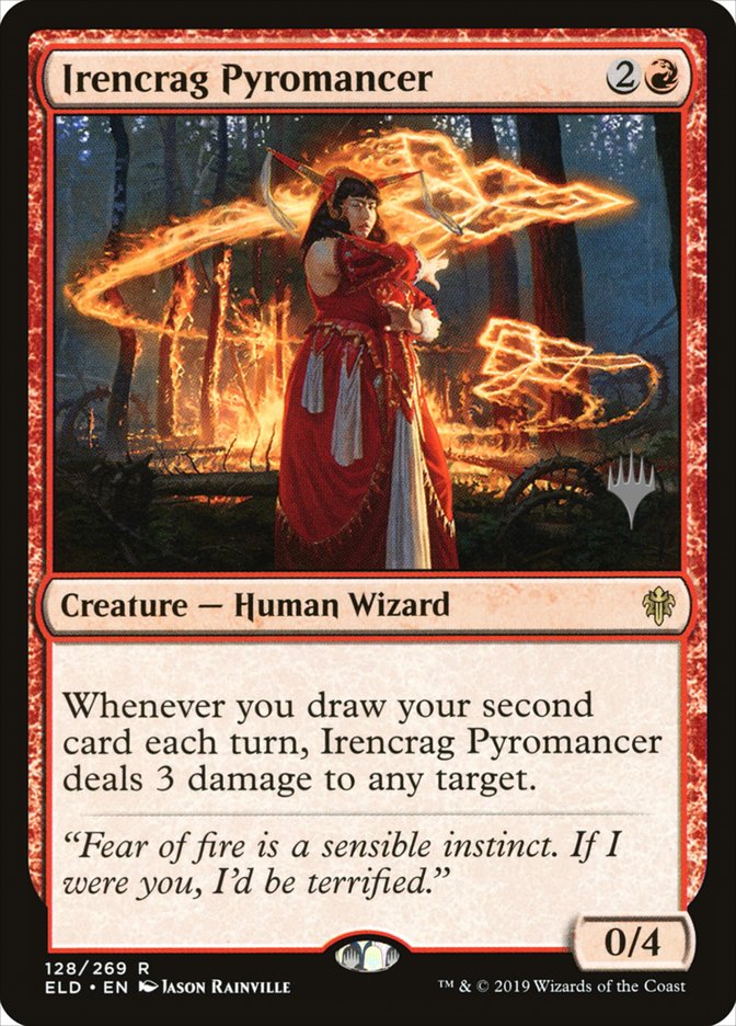 Irencrag Pyromancer (Promo Pack) [Throne of Eldraine Promos] | Rock City Comics