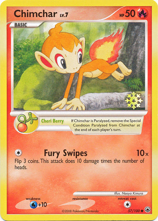 Chimchar (57/100) [Countdown Calendar Promos] | Rock City Comics