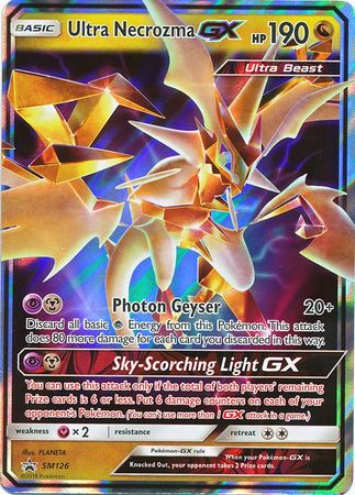 Ultra Necrozma GX (SM126) (Jumbo Card) [Sun & Moon: Black Star Promos] | Rock City Comics