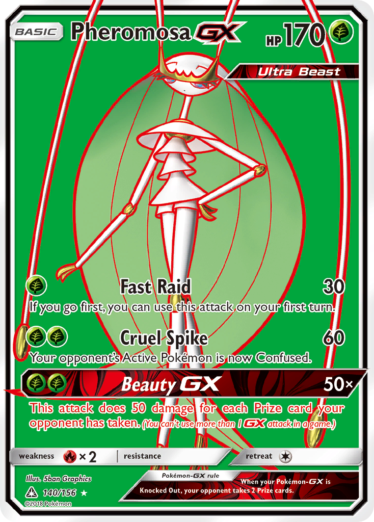 Pheromosa GX (140/156) [Sun & Moon: Ultra Prism] | Rock City Comics