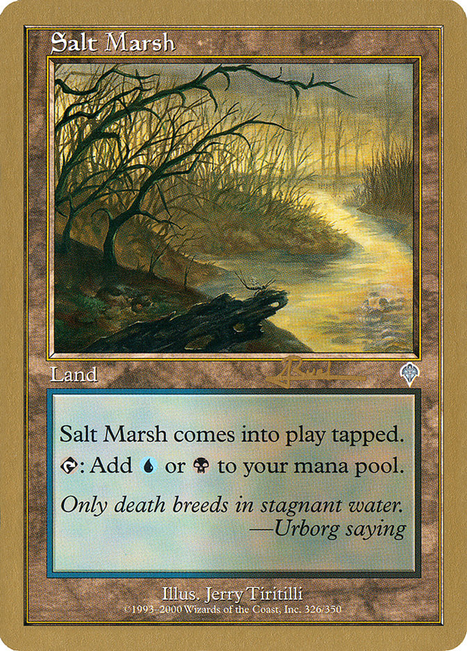 Salt Marsh (Antoine Ruel) [World Championship Decks 2001] | Rock City Comics