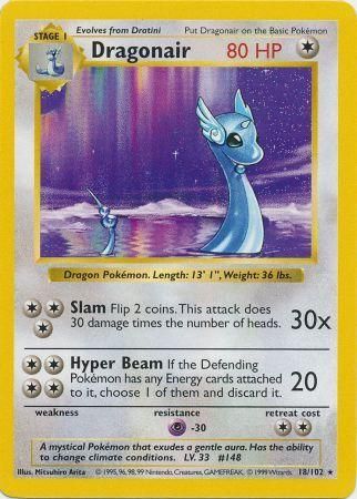 Dragonair (18/102) [Base Set Shadowless Unlimited] | Rock City Comics