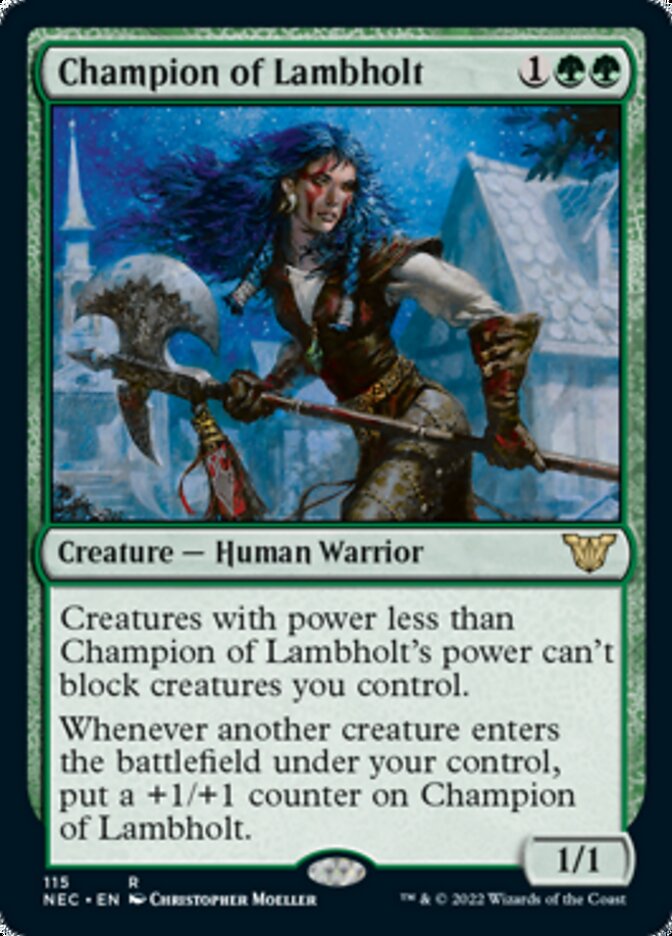 Champion of Lambholt [Kamigawa: Neon Dynasty Commander] | Rock City Comics