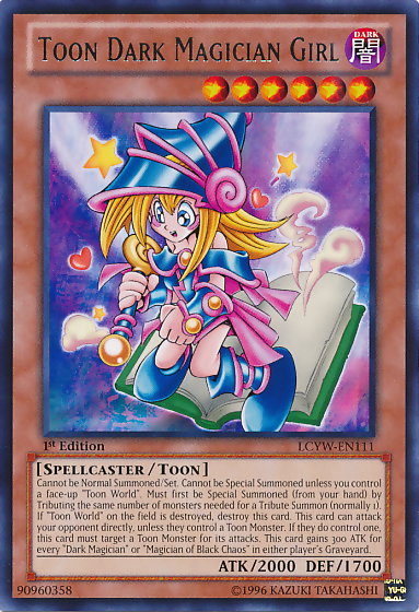 Toon Dark Magician Girl [LCYW-EN111] Rare | Rock City Comics