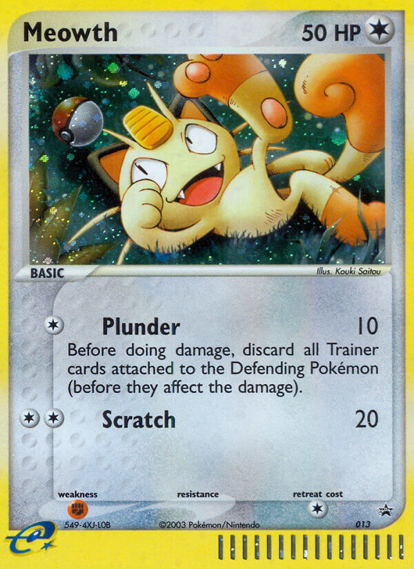 Meowth (013) [Nintendo: Black Star Promos] | Rock City Comics