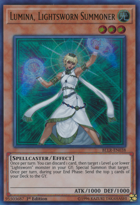 Lumina, Lightsworn Summoner [BLLR-EN038] Ultra Rare | Rock City Comics