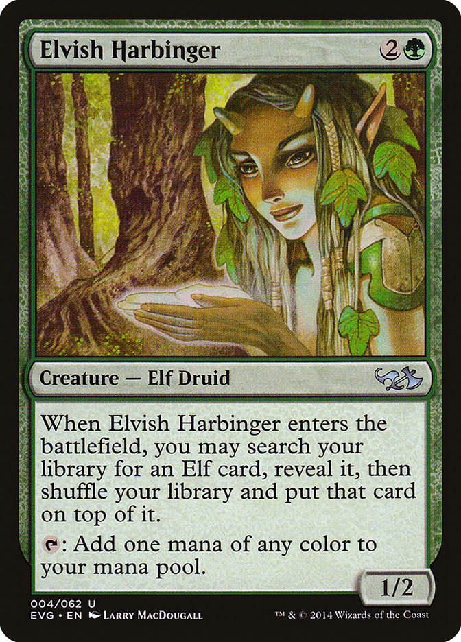 Elvish Harbinger (Elves vs. Goblins) [Duel Decks Anthology] | Rock City Comics