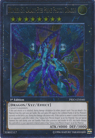 Number 62: Galaxy-Eyes Prime Photon Dragon [PRIO-EN040] Ultimate Rare | Rock City Comics