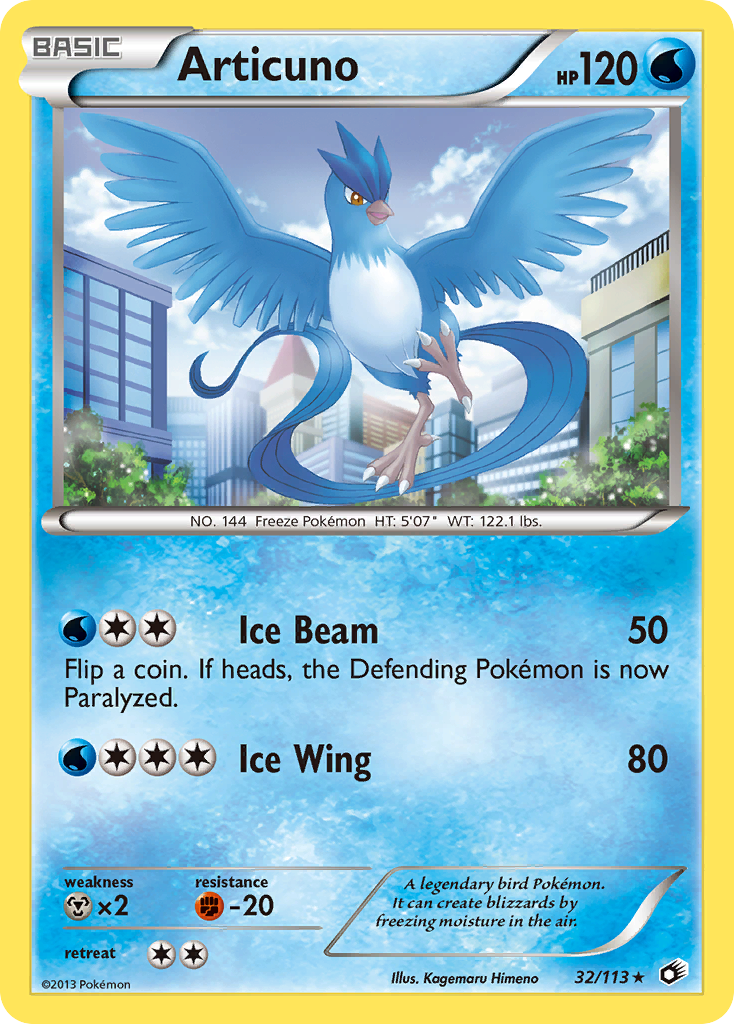 Articuno (32/113) [Black & White: Legendary Treasures] | Rock City Comics