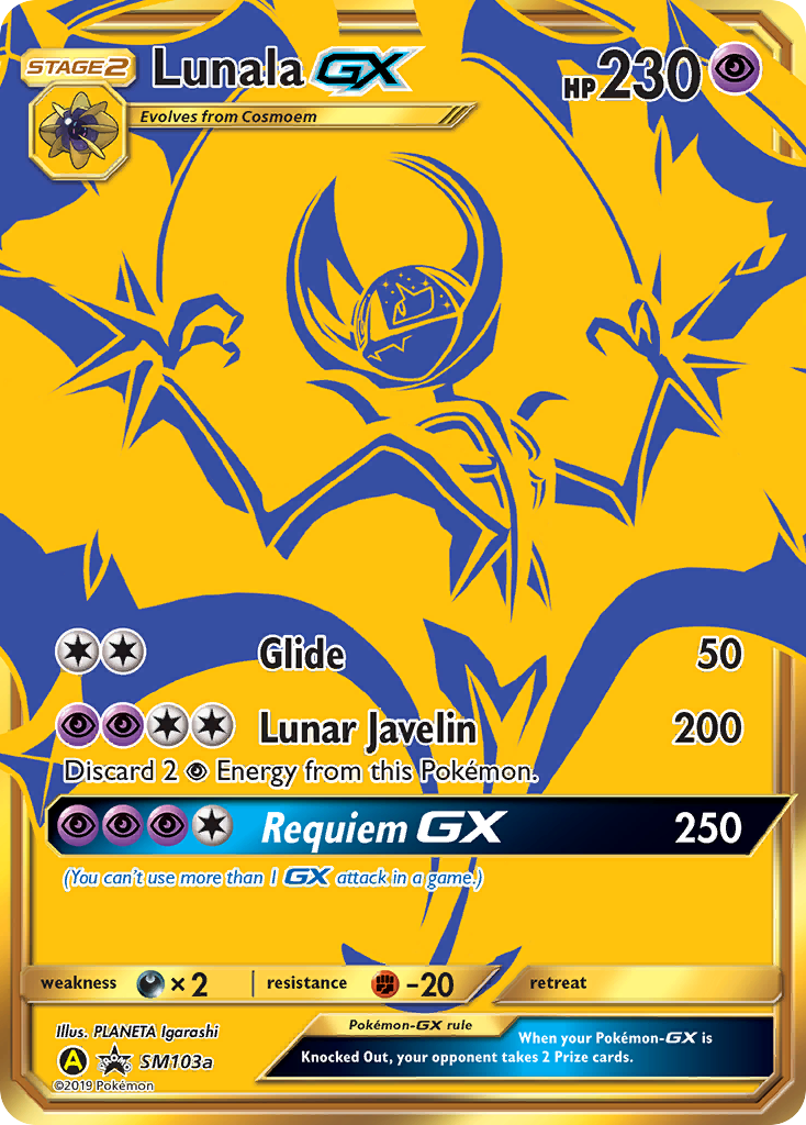 Lunala GX (SM103a) [Sun & Moon: Black Star Promos] | Rock City Comics