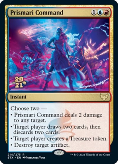 Prismari Command [Strixhaven: School of Mages Prerelease Promos] | Rock City Comics