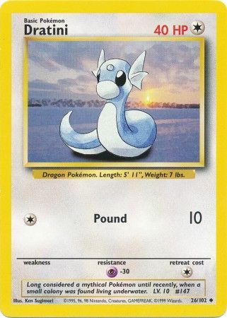 Dratini (26/102) [Base Set Unlimited] | Rock City Comics