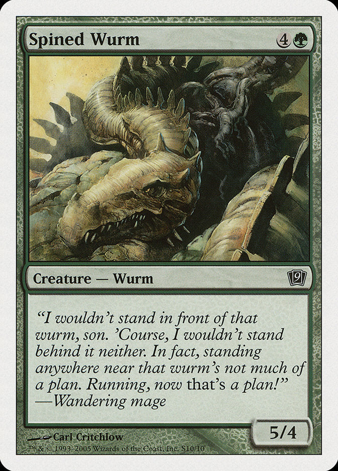 Spined Wurm [Ninth Edition] | Rock City Comics