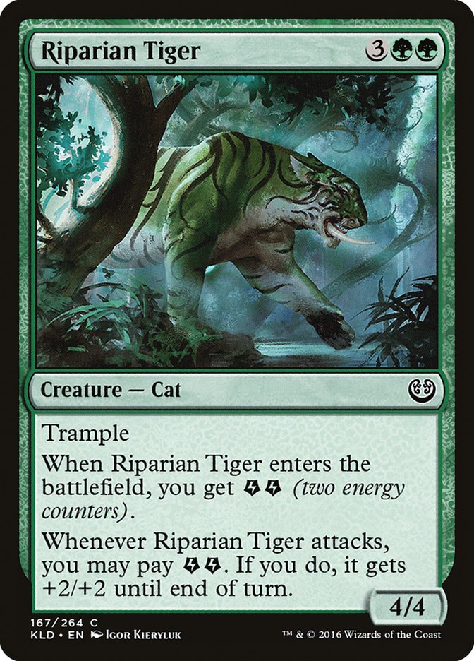 Riparian Tiger [Kaladesh] | Rock City Comics