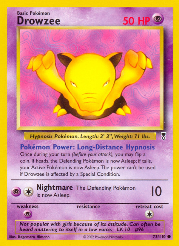 Drowzee (73/110) [Legendary Collection] | Rock City Comics