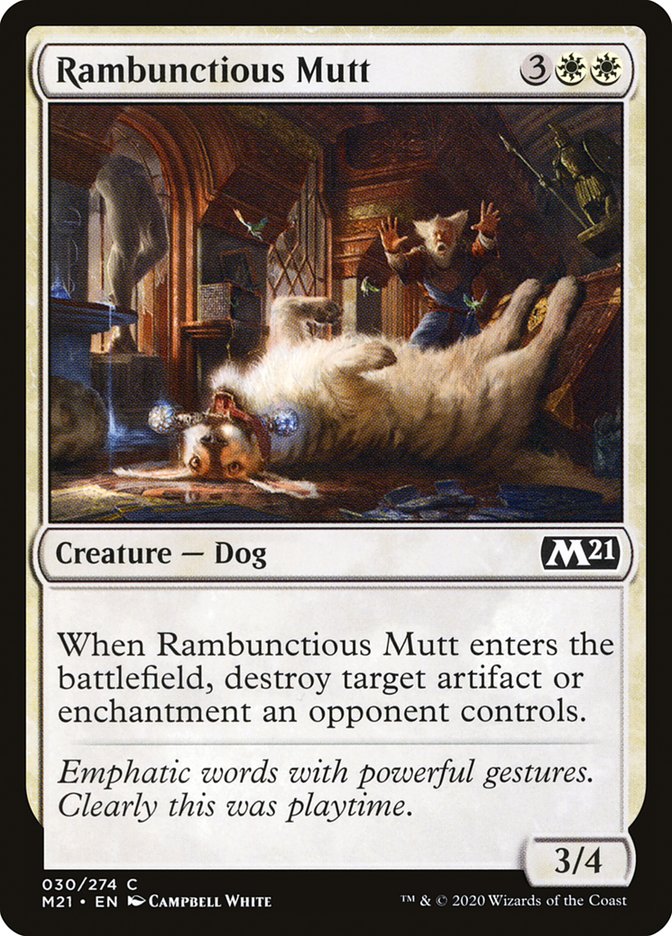 Rambunctious Mutt [Core Set 2021] | Rock City Comics