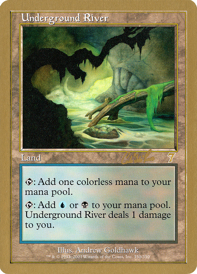 Underground River (Carlos Romao) [World Championship Decks 2002] | Rock City Comics