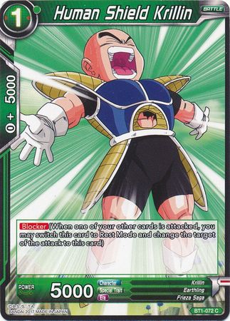 Human Shield Krillin [BT1-072] | Rock City Comics