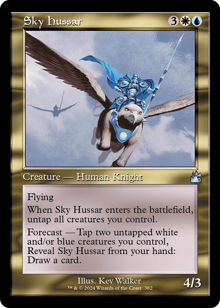 Sky Hussar (Retro Frame) [Ravnica Remastered] | Rock City Comics