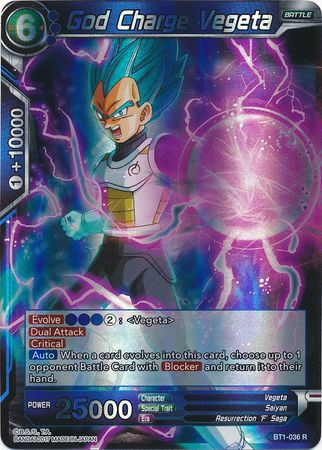 God Charge Vegeta [BT1-036] | Rock City Comics