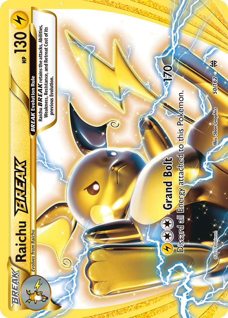 Raichu BREAK (50/162) [XY: BREAKthrough] | Rock City Comics