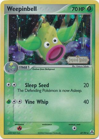 Weepinbell (47/92) (Stamped) [EX: Legend Maker] | Rock City Comics